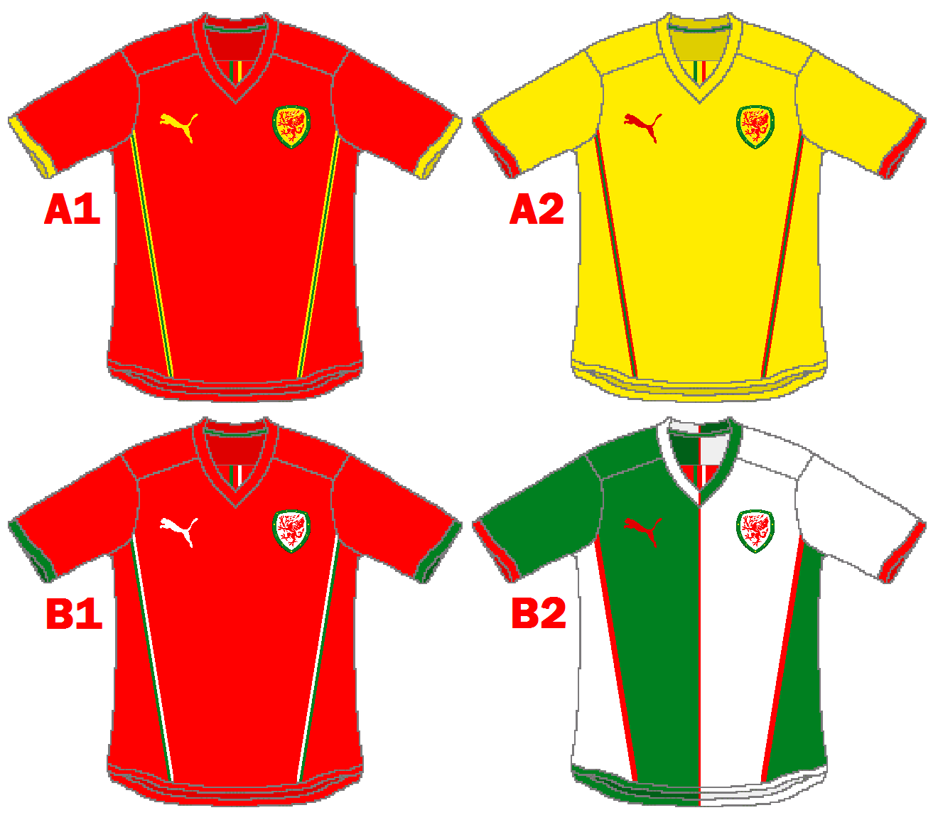 Wales Puma Home and Away