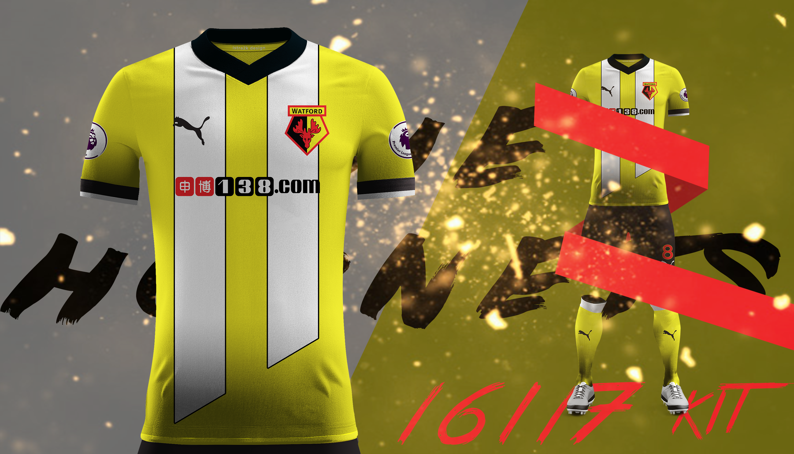 watford fc jersey