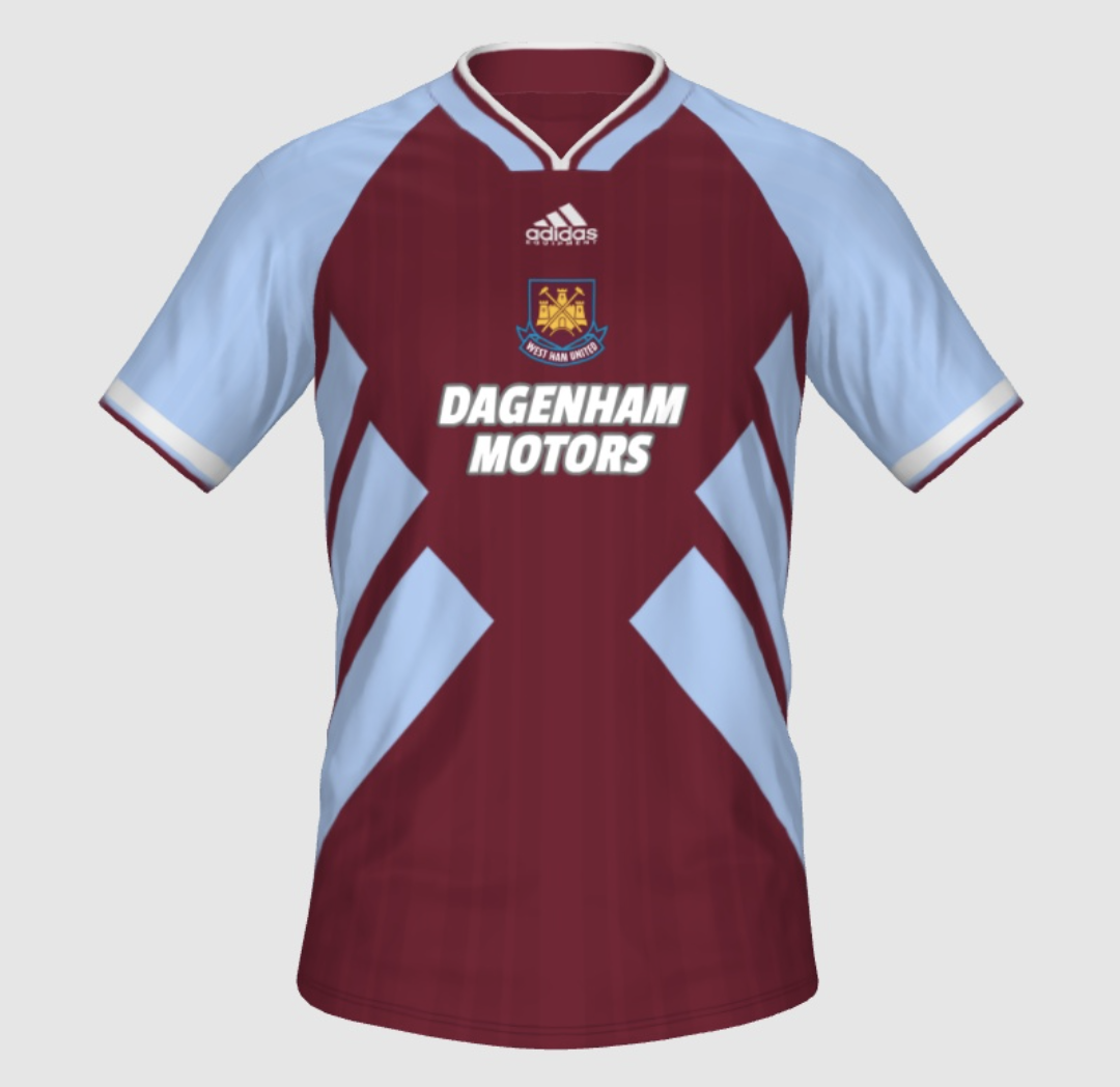 West ham 1994 shirt shop