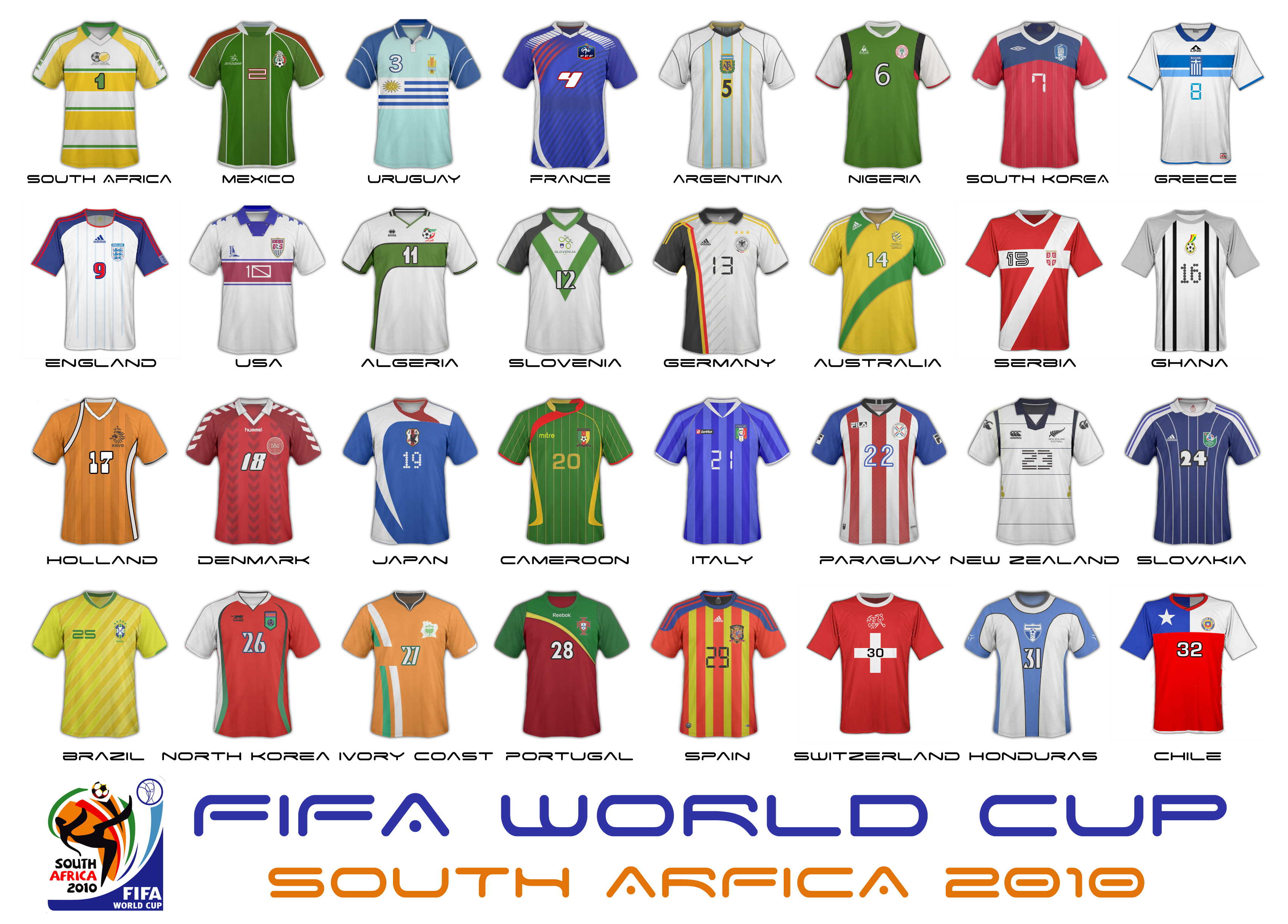 2010 world cup kits store
