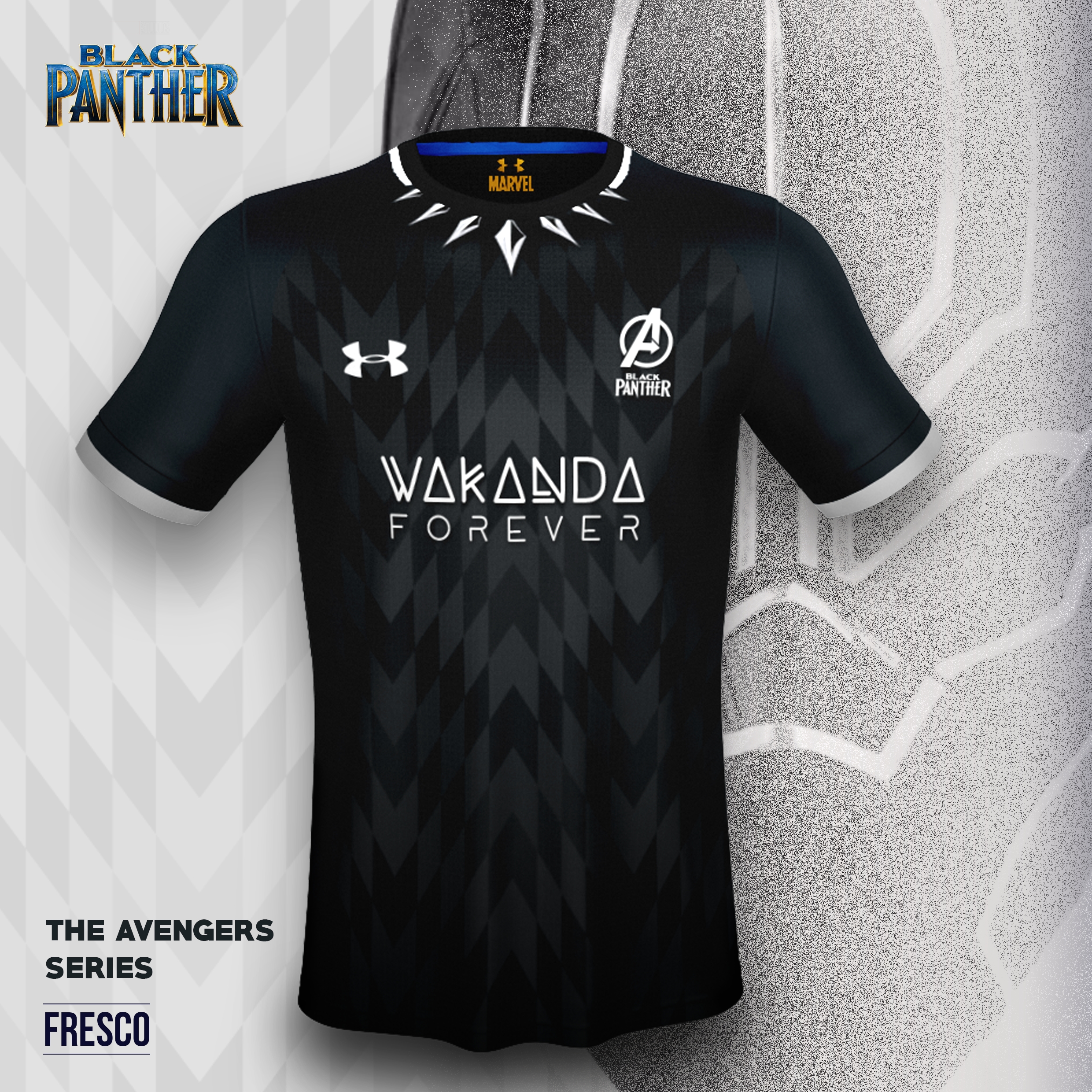 black panther football jersey