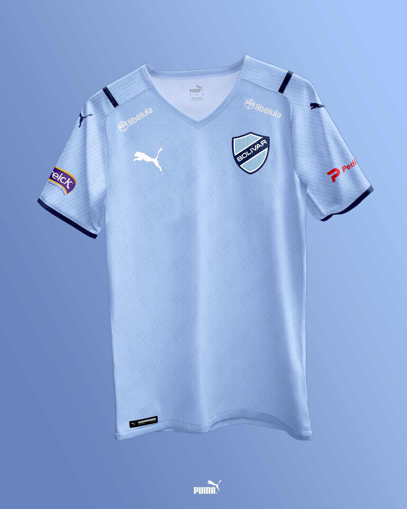 Camiseta Club Bolivar - Local Puma 2022