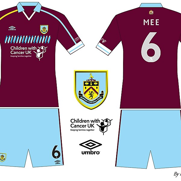Burnley FC Home kit