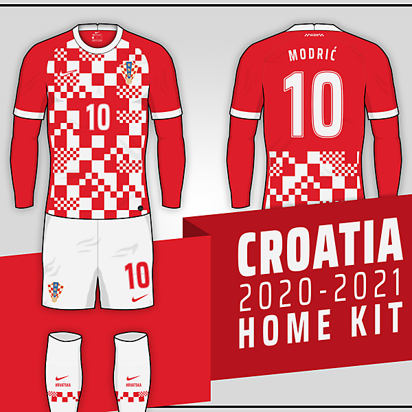 Croatia 2020-21 Home Kit Prediction (according to leaks)