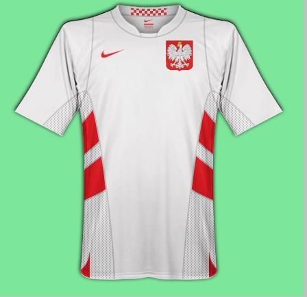 newest poland kit. home and away