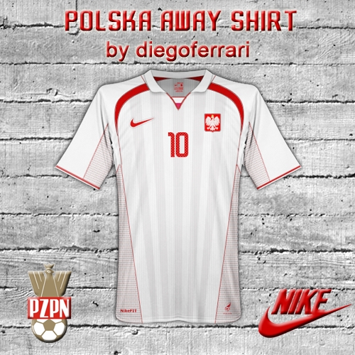 Polska Away Shirt by diegoferrari
