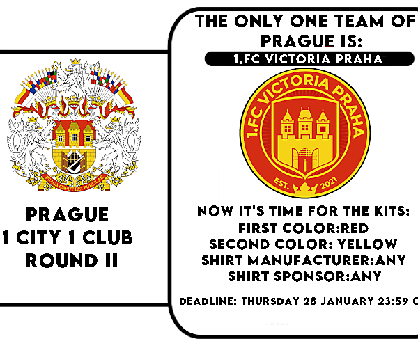 1 CITY 1 CLUB - PRAGUE - PART II - KITS