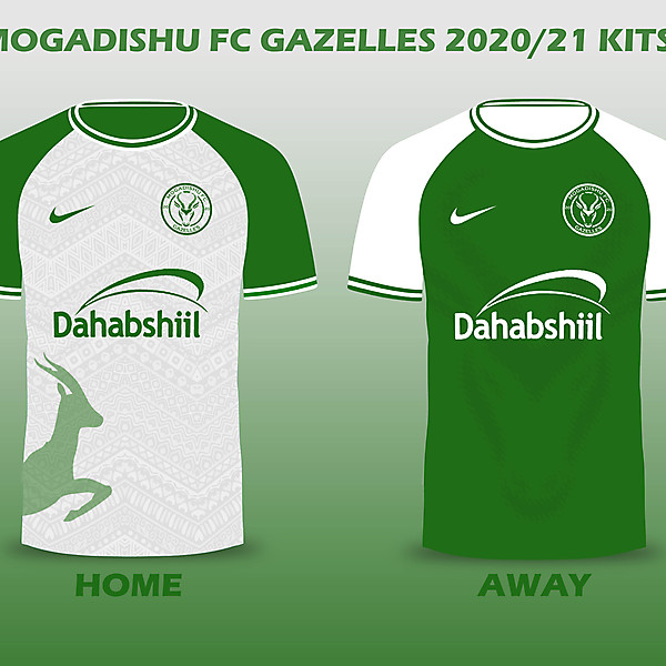 Mogadishu FC Gazelles Kits