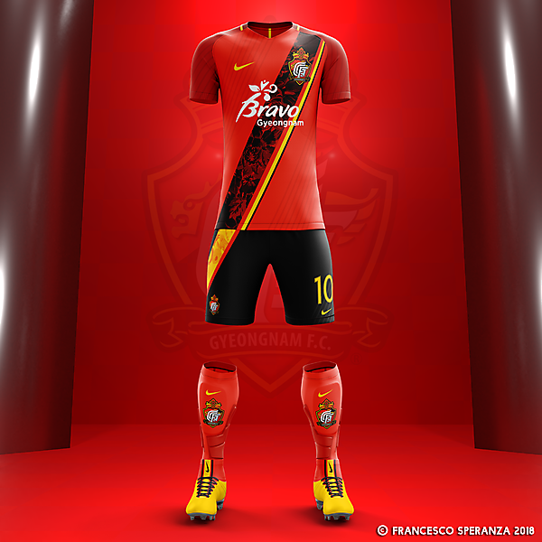 Gyeongnam Fc - home kit