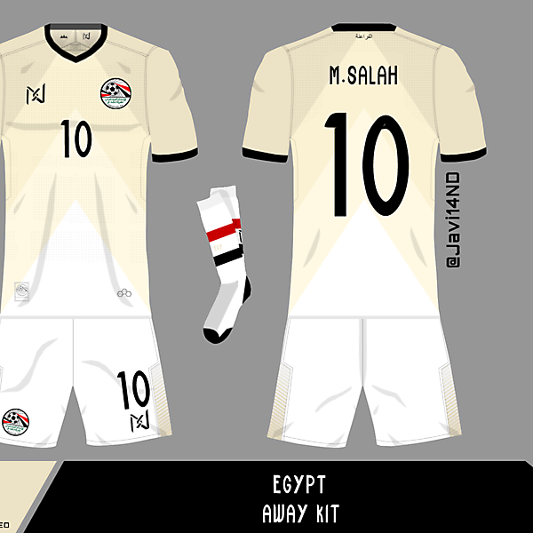 Egypt Away Kit | By @Javi14Nd