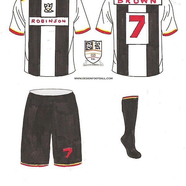 Stafford Rangers - home Kit
