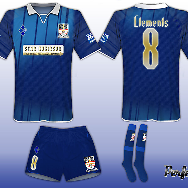Stafford Rangers Special Blue #Kit 2