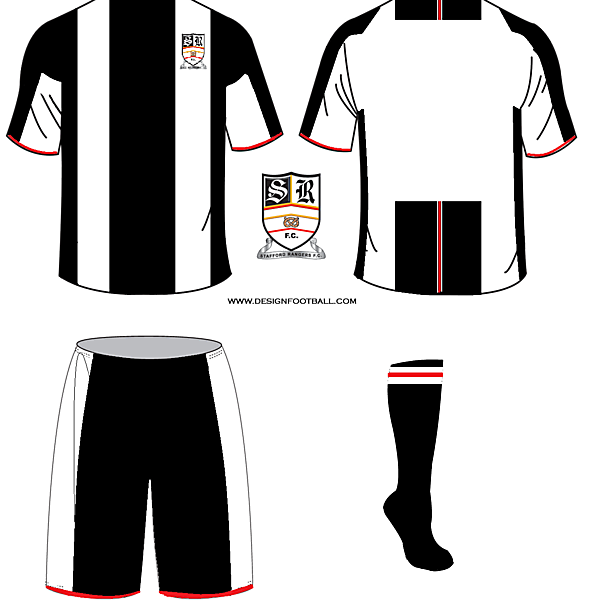 Stafford Rangers Home Kit