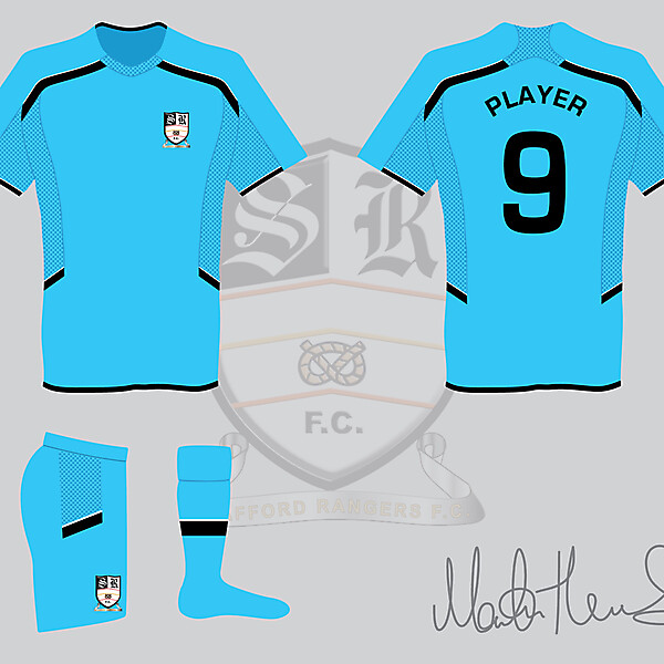 Stafford Rangers FC Away Kit - Martin Thomas Design
