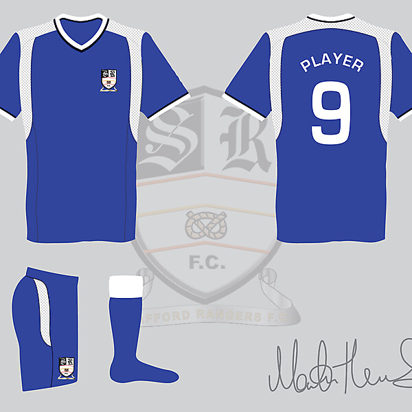 Stafford Rangers FC Away Kit #3 - Martin Thomas Design