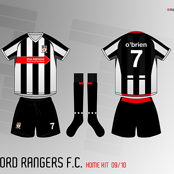 Stafford Rangers Home Kit