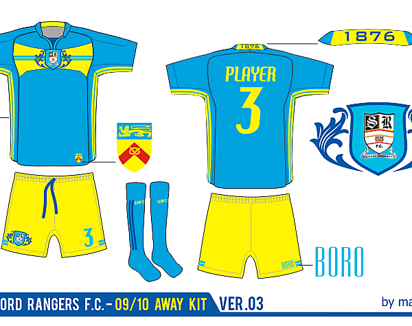 Stafford Rangers Away Kit ver. 04