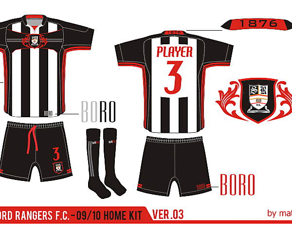 Stafford Rangers Home Kit ver. 03