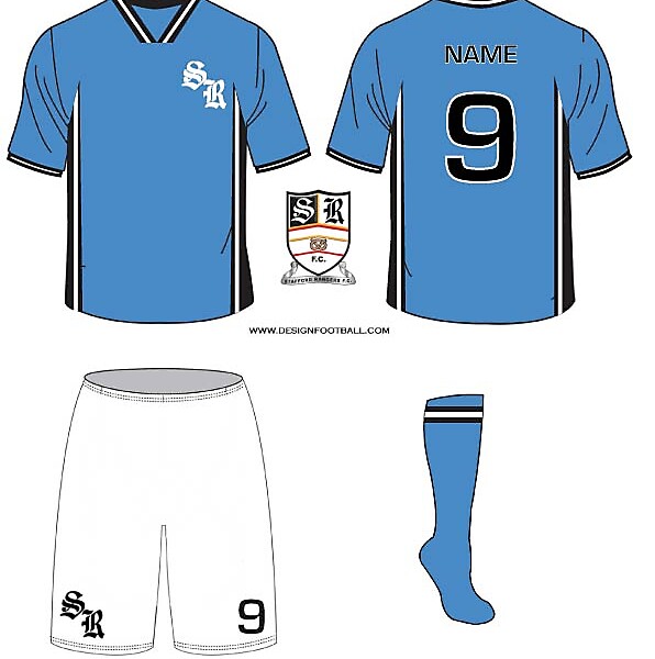 Stafford Rangers Kits 09/10