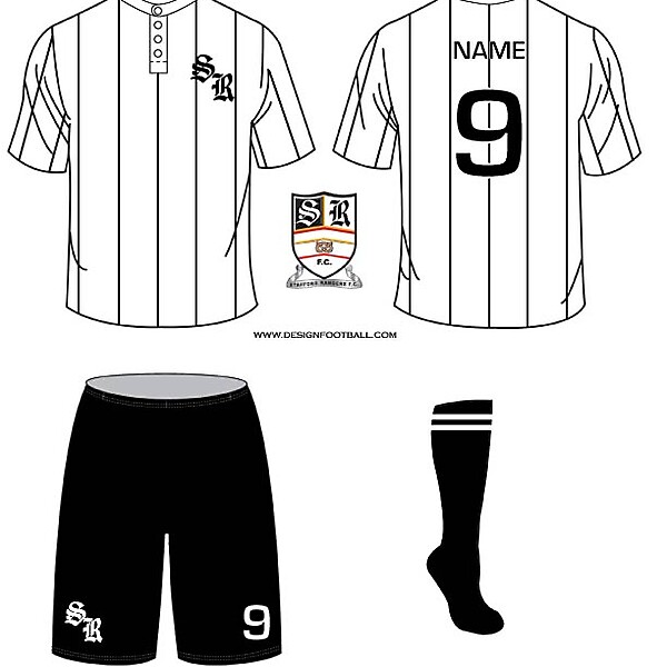 Stafford Rangers Kits 09/10