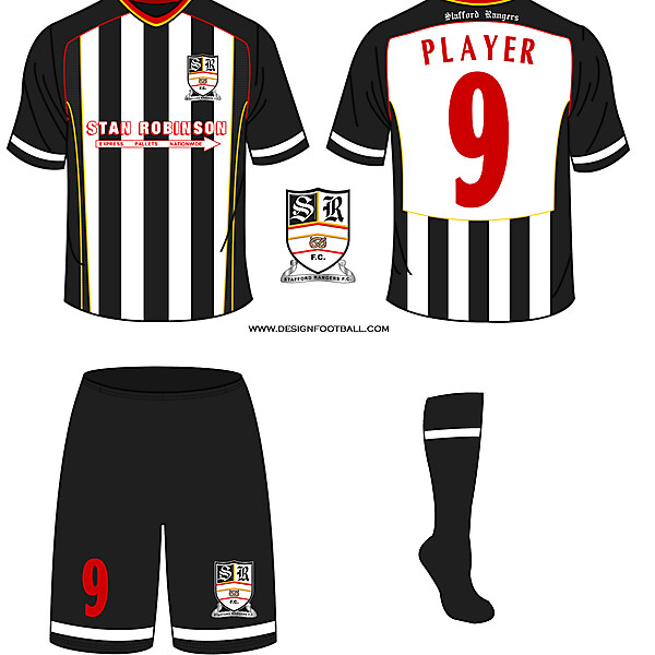 Stafford Rangers Kits