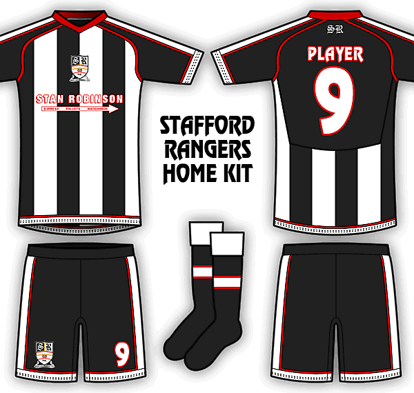 Stafford Rangers Kits