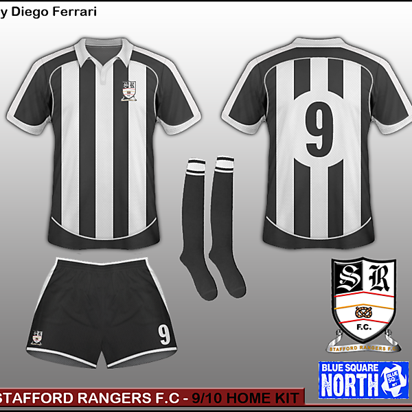 Stafford Rangers - 9/10 Home kit 