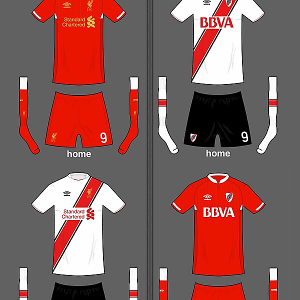 2 teams - home and away - cross over kits (CLOSED)