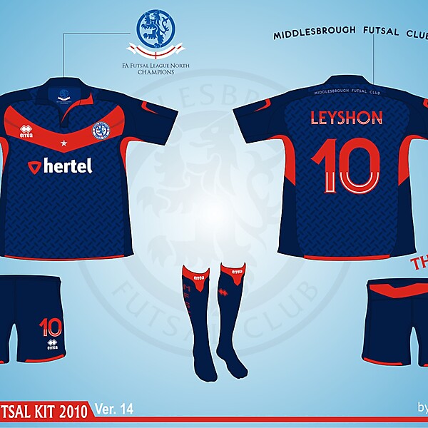Middlesbrough Futsal Club Kit - Version .14