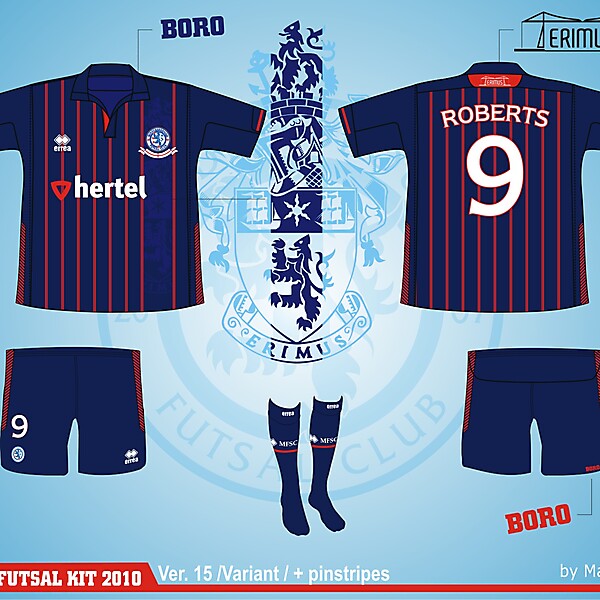 Middlesbrough Futsal Club Kit - Version .15 variant