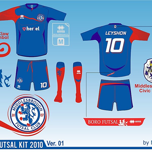 Middlesbrough Futsal Club Version.01