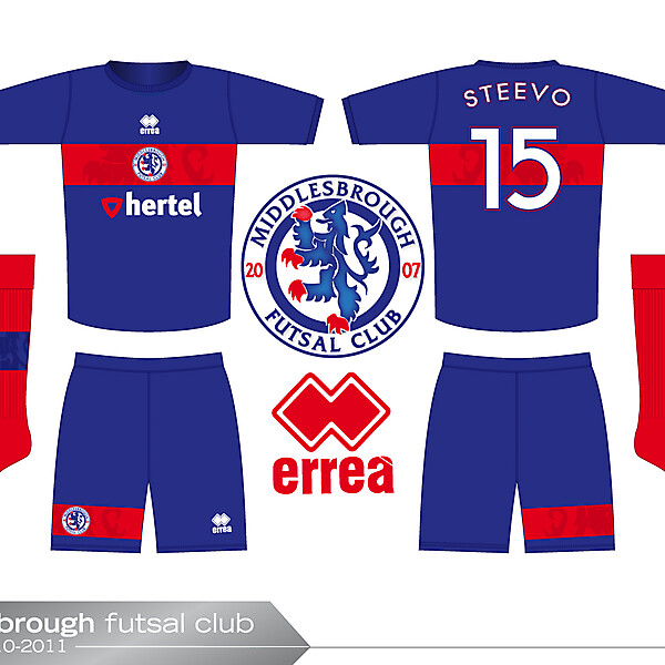 Boro futsal kit 2