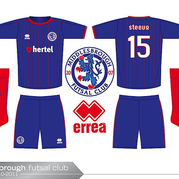 Boro futsal kit 3