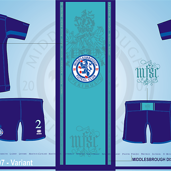 Middlesbrough Futsal Club Version.07 - Variant