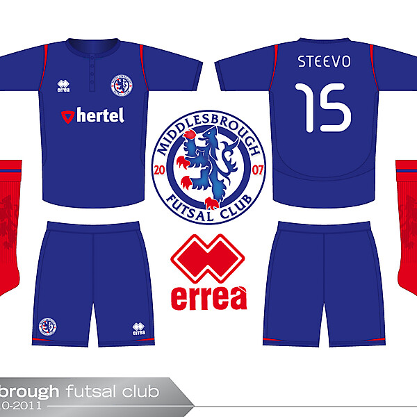 #3 - Kit Design Contest - Middlesbrough Futsal Club (closed)