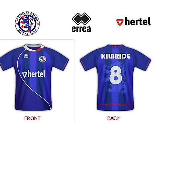 Middlesbrough Futsal Home shirt