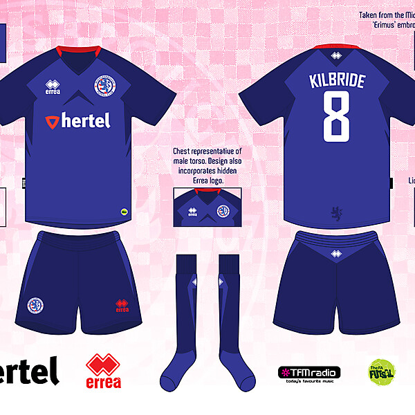 Middlesbrough Home Kit Version 5  by Morgan O\'Brien