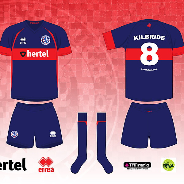 Middlesbrough Home Kit Version 10 by Morgan OBrien 