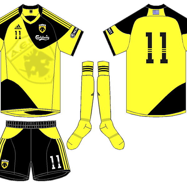 AEK Athens Home - Wighty93