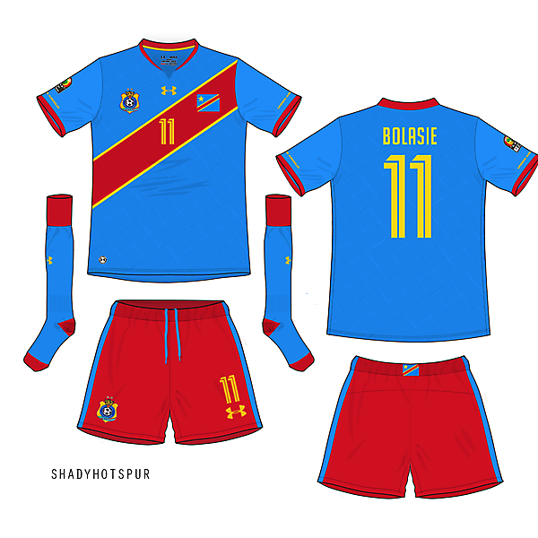 Democratic Republic of the Congo / home kit