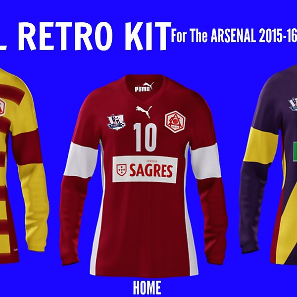 Arsenal Retro Shirt (By Puma) For the Competition.