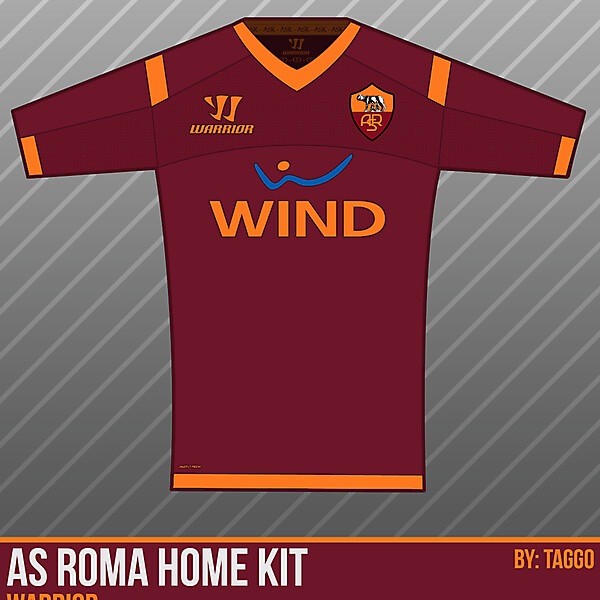 AS ROMA WARRIOR HOME 
