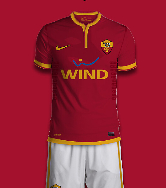 AS Roma Nike Home Kit