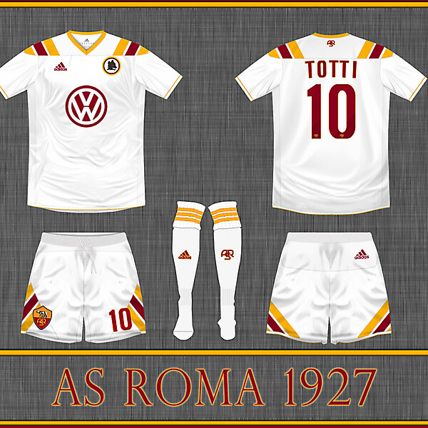 AS Roma Away 2013 kit by Adidas