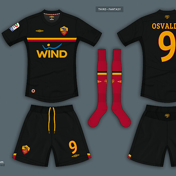 AS Roma - Third Fantasy Kit by Umbro