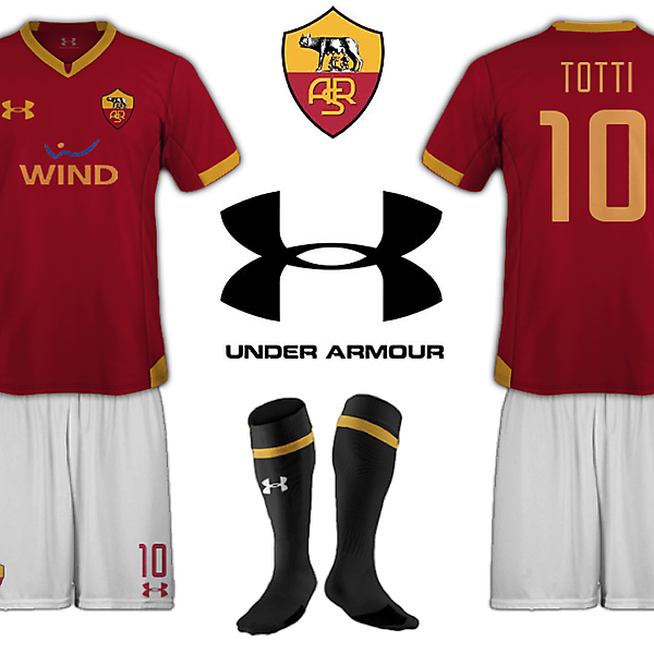 AS Roma Under Armour Kit 2013/14