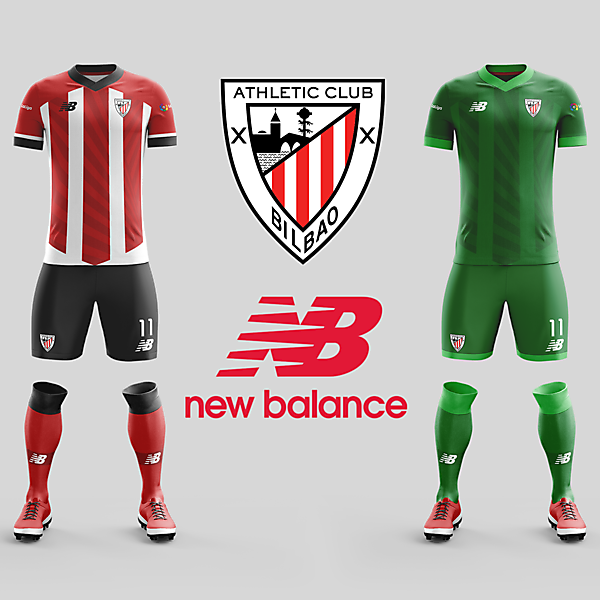Athletic Bilbao - Home x Away - New Balance