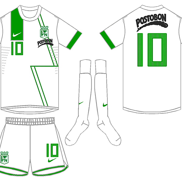 CD Atletico Nacional Away Kit