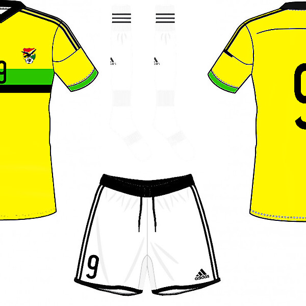 Bolivia Away Kit