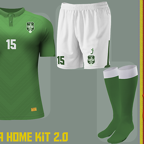 Bolivia home kit by J-sports (#2)